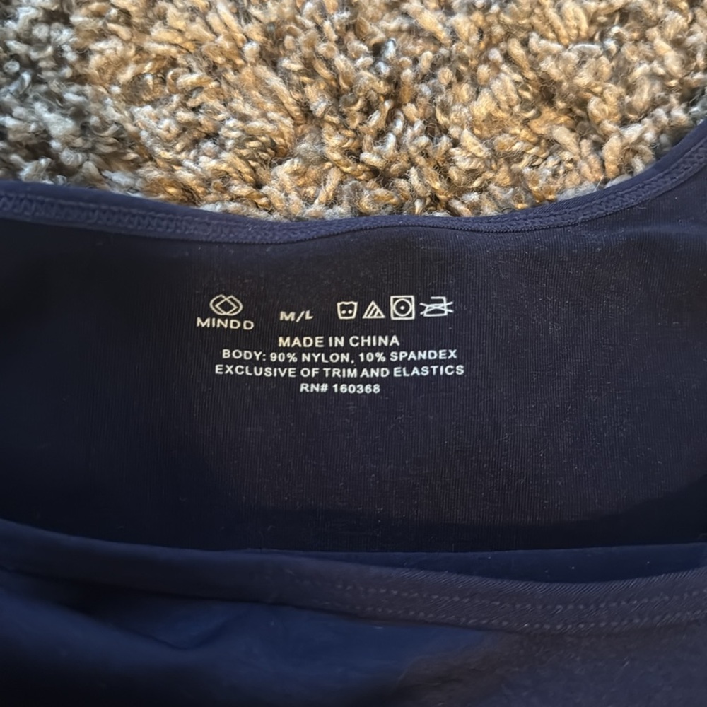 Mindd navy bodysuit - Picture 4 of 4